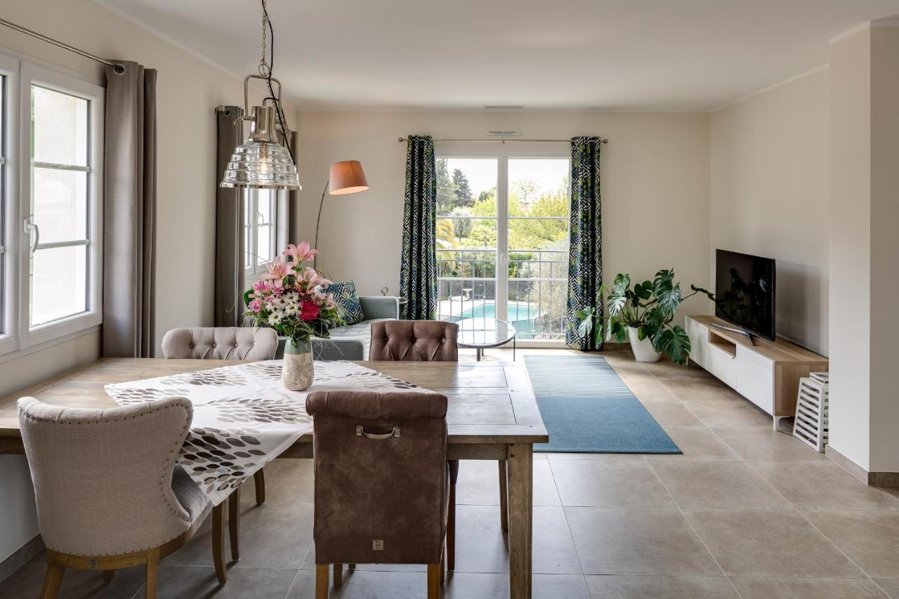 Luxurious And Spacious Apartment In The Heart Of The Cote D'Azur Roquefort-les-Pins Exterior foto