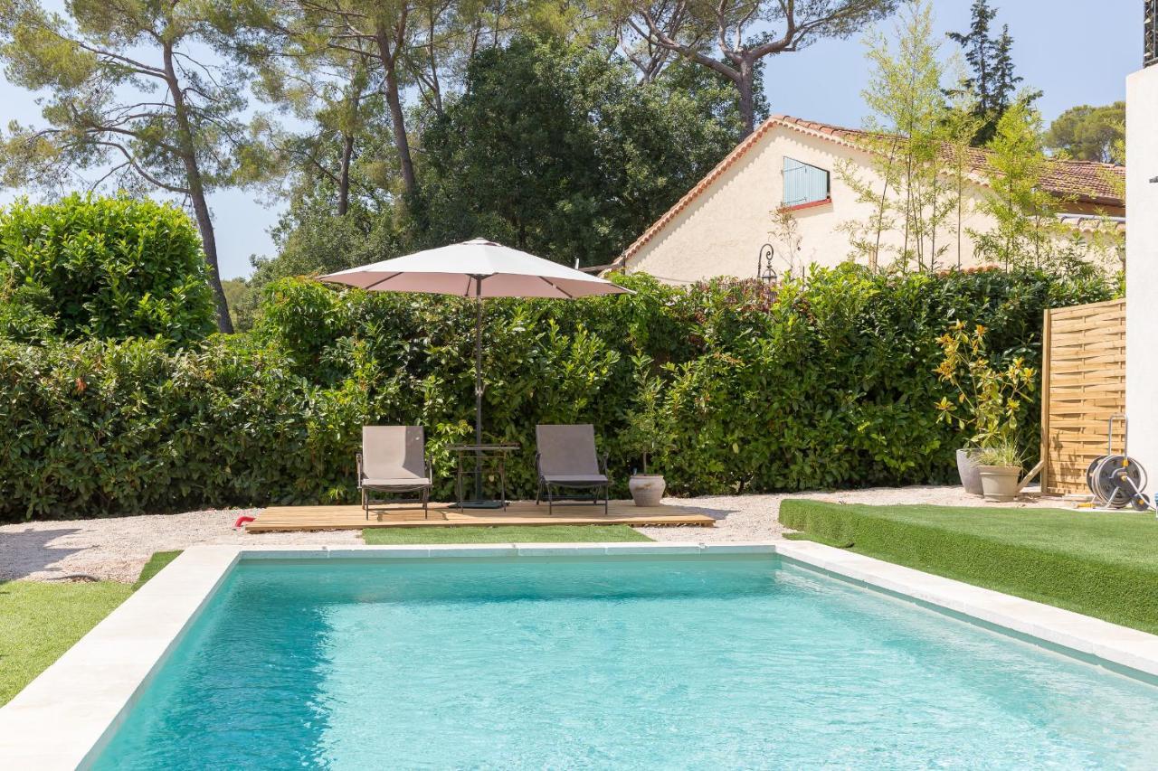 Luxurious And Spacious Apartment In The Heart Of The Cote D'Azur Roquefort-les-Pins Exterior foto